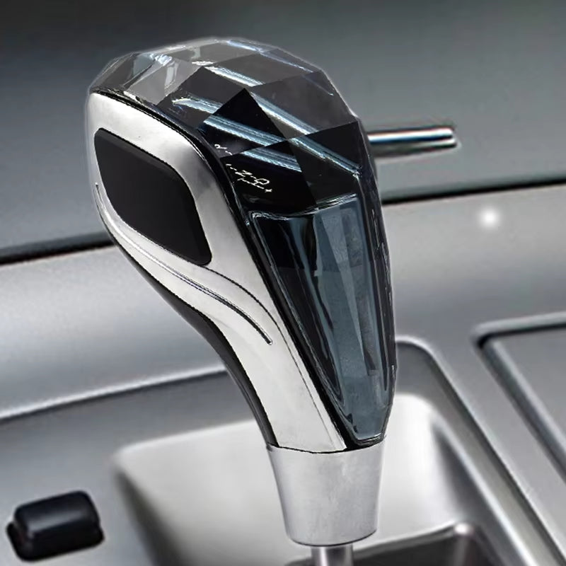 Led Crystal Shift Knobs Touch Activated Ultra LED Light Illuminated Gear Knob Fits for Most Cars NO Button Operated Shifter